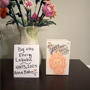 UNOPENED - Big Into Energy Labubu - LOYALTY
